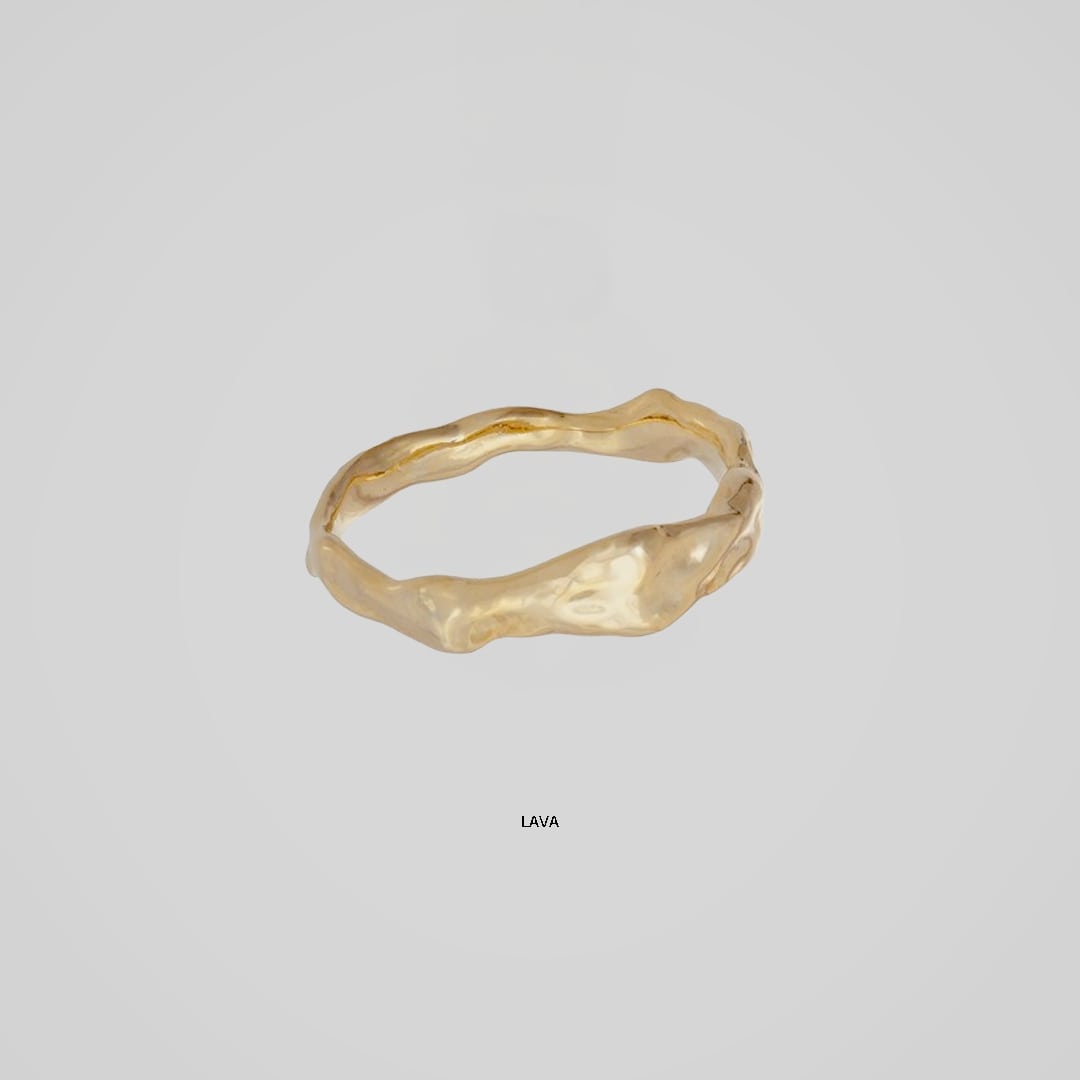 LAVA RING GOLD