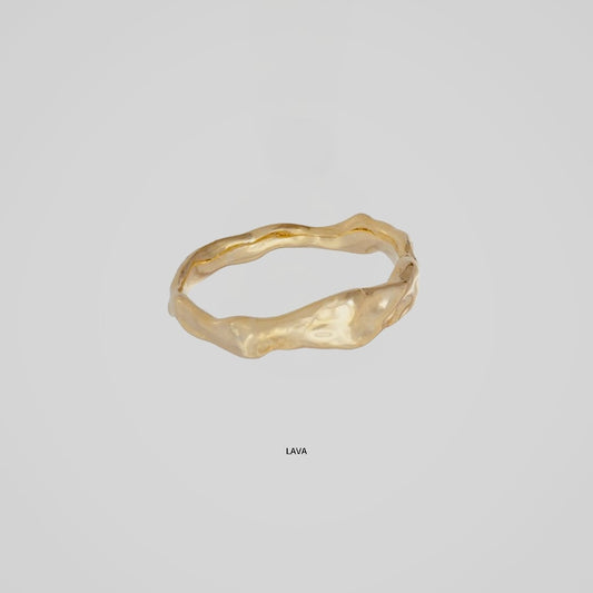 LAVA RING GOLD